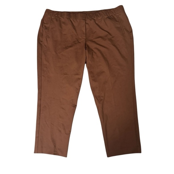 J. Jill Pants - J. Jill Brown Ponte Pull On Pants Size 4X
